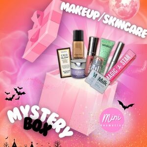 /Travel size Beauty HALLOWEEN themed  MYSTERY BOX High End 7 products RETAIL $80